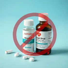 xarope para tosse proibido pela Anvisa